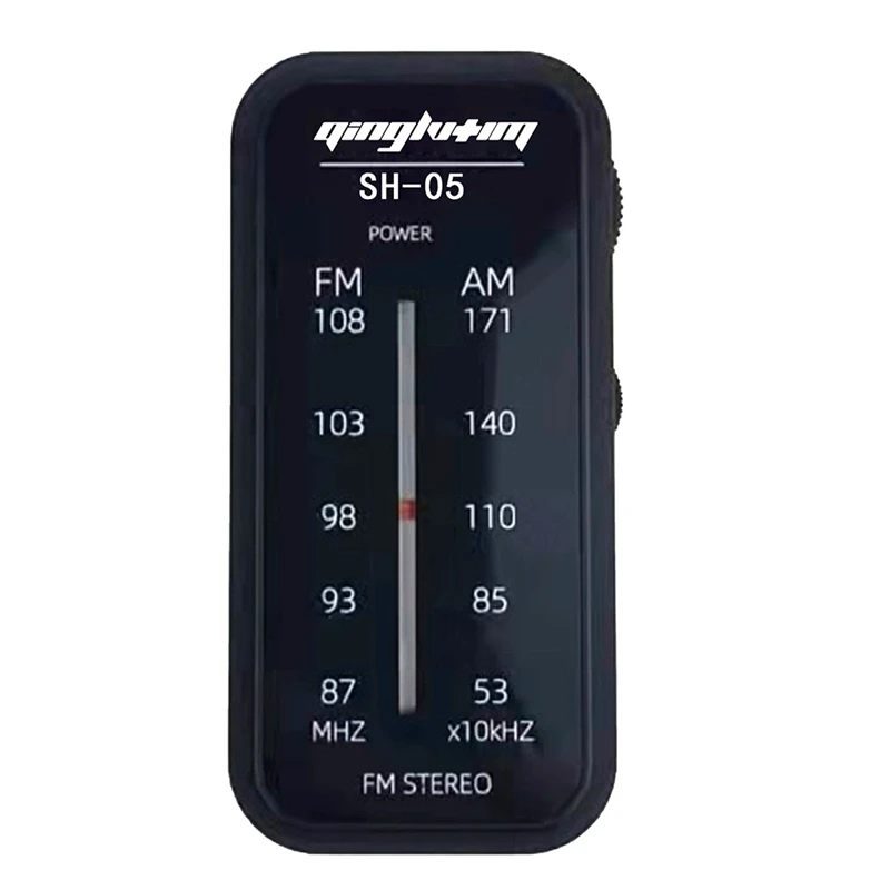 

Digital Radio With Earphone FM/AM Radio Portable Two Band Receiving Radio For English Learning