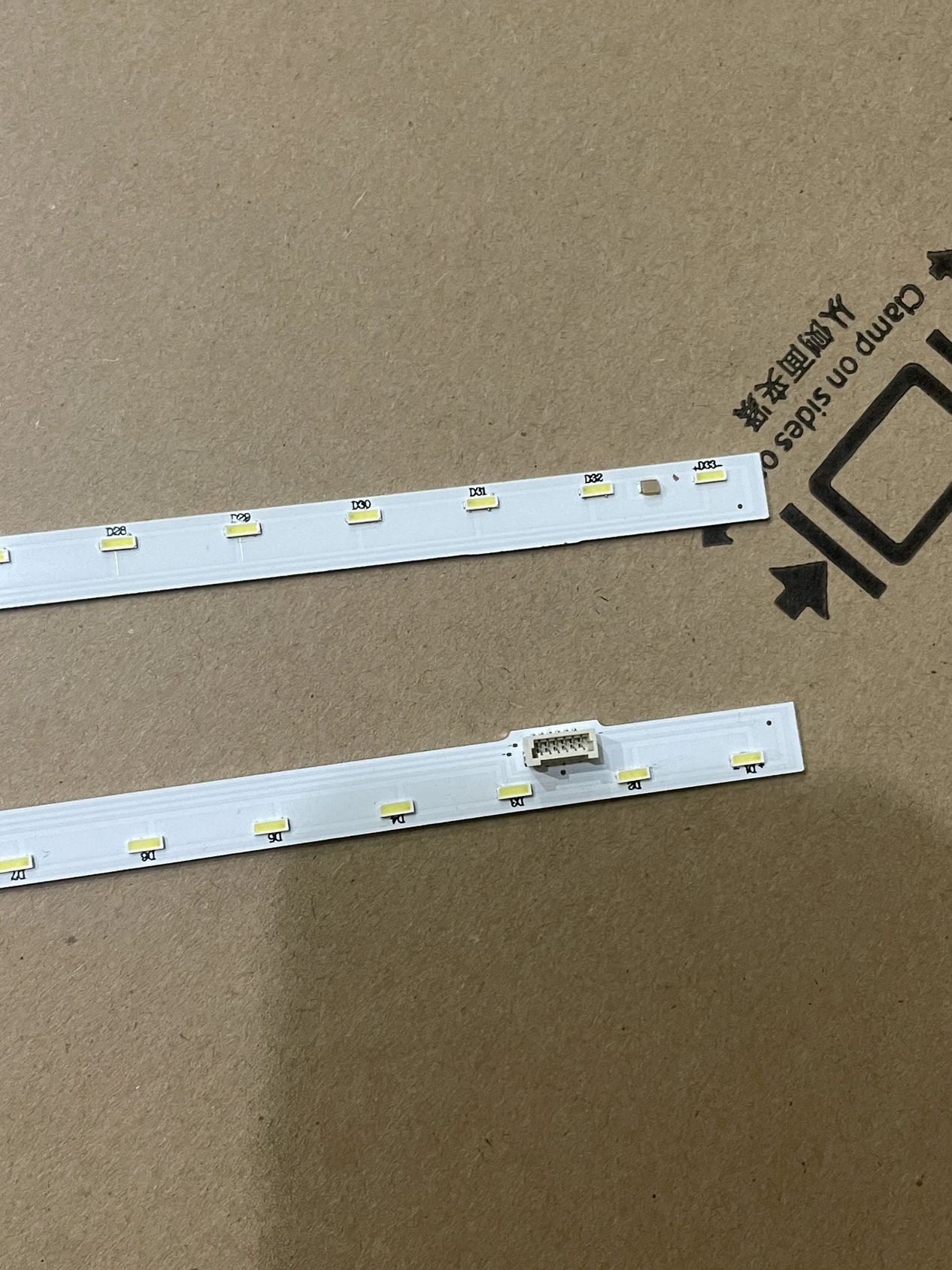 2Pcs/Set LED Backlight Strip For Sony LB43044 V1_00_R LB43044 V0_00_L KDL-43WF805 KDL-43W800F 74.43t08.004-00-fc T430HVF03.2