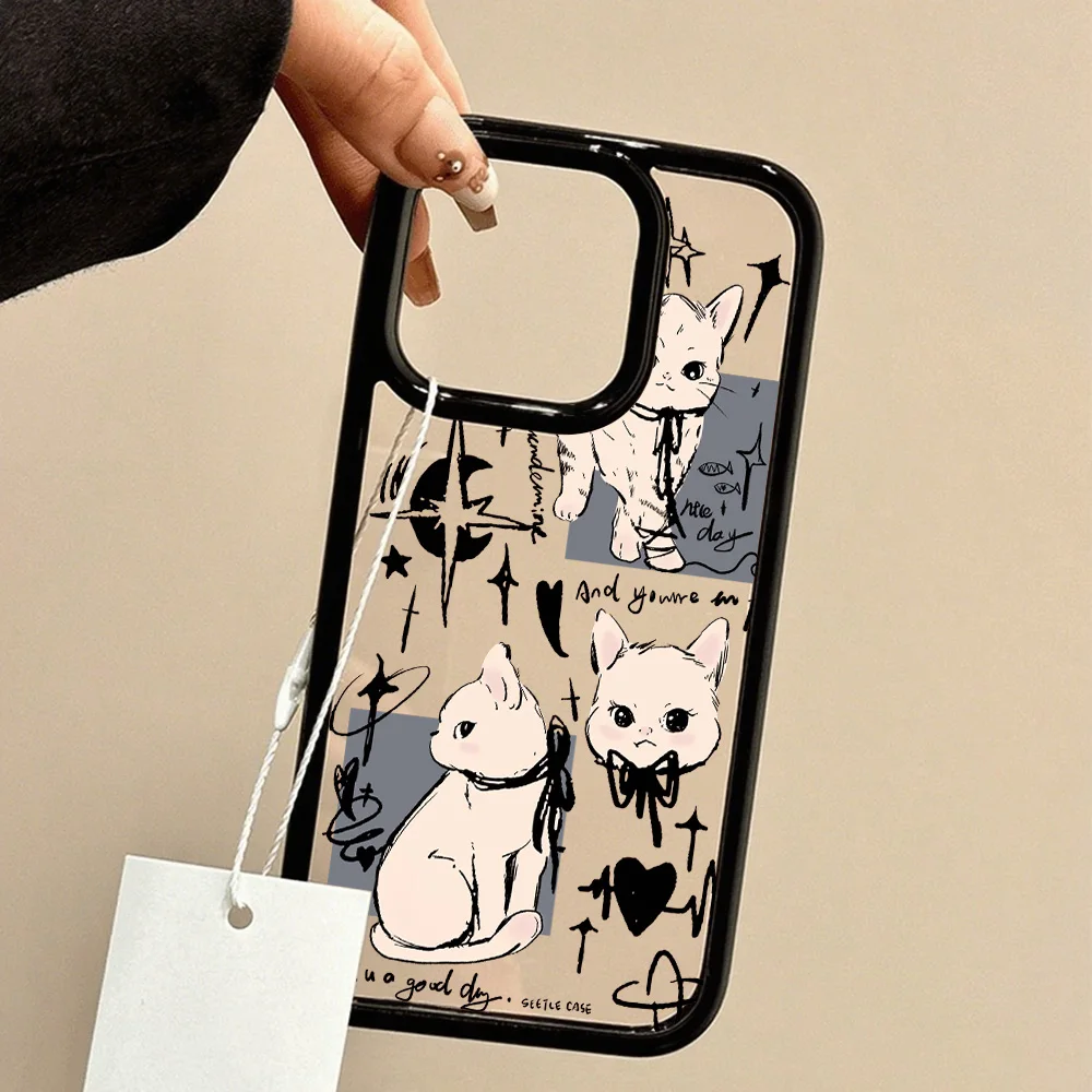 حافظة لهاتف آيفون 11 فوندا آيفون 17 برو ماكس اير 16 13 15 14 12 17 برو ماكس 16 برو ماكس أكريليك فوندا غطاء كوكه