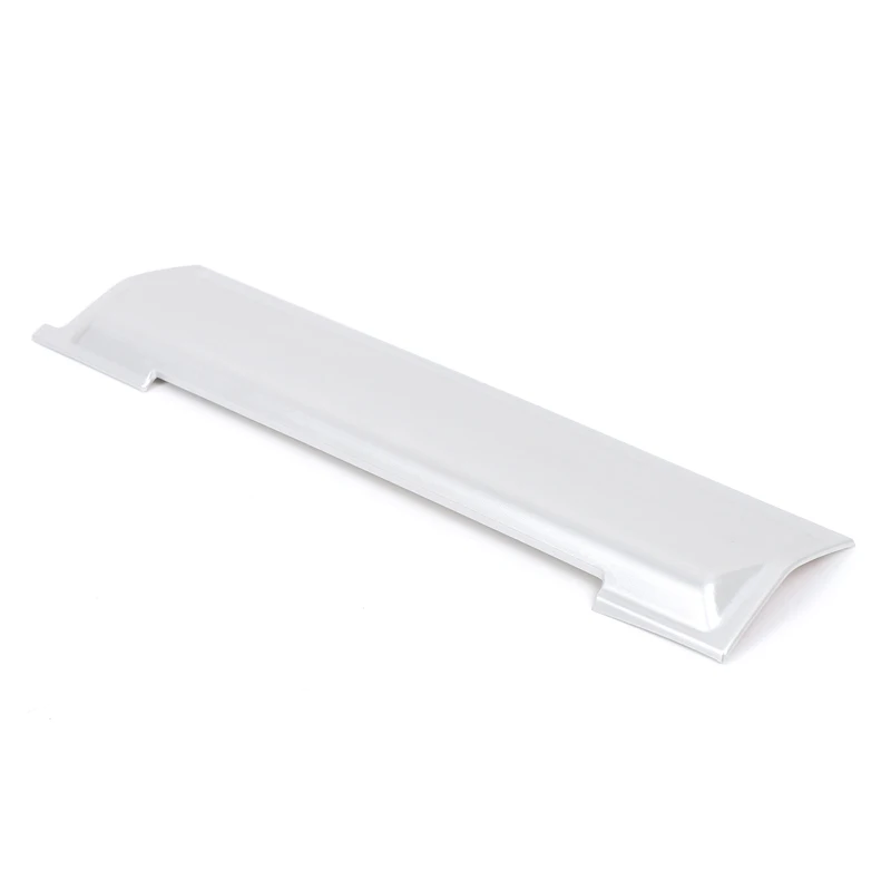 1 Buah ABS Perak untuk Land Rover Discovery 4 LR4 2010-2016 Stiker Dekoratif Panel Bawah Dasbor Mobil Aksesori Interior Mobil