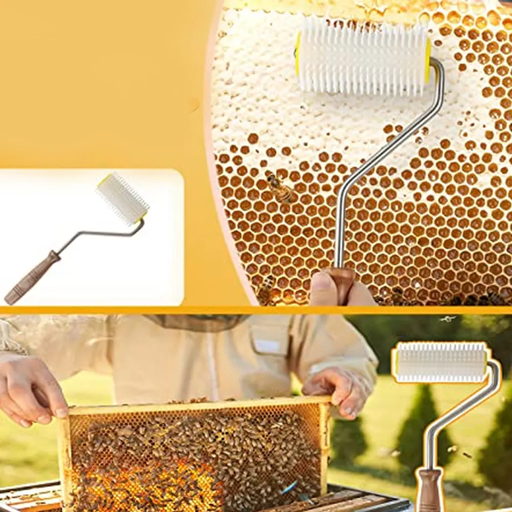 Stainless Steel Roller Propolis Collector For Commercial Apiary Efficient Honey Extraction Tool Bee Honey Extraction