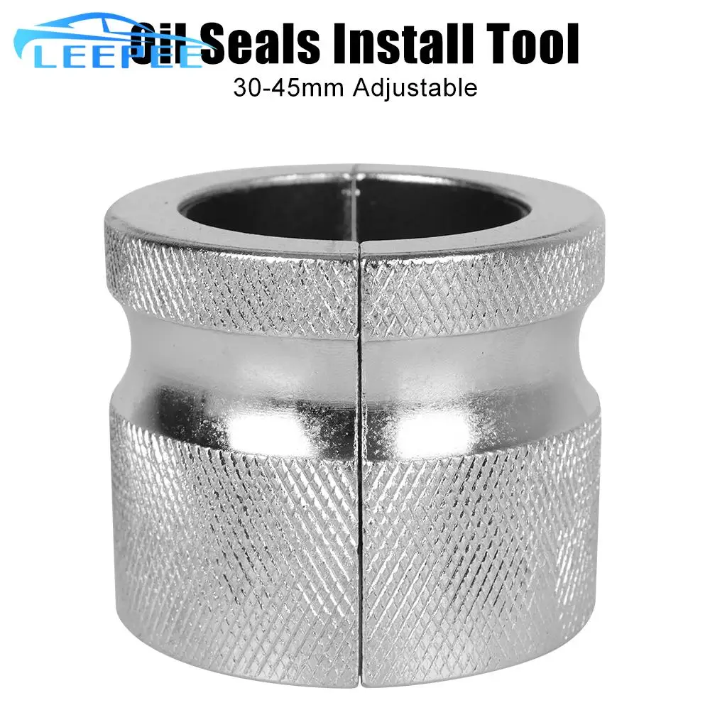 Oil Seals Install Tool Motorcycle Fork Seal Driver 30-45mm Adjustable Carbon Steel Works On Conventional Inverted Forks Instal