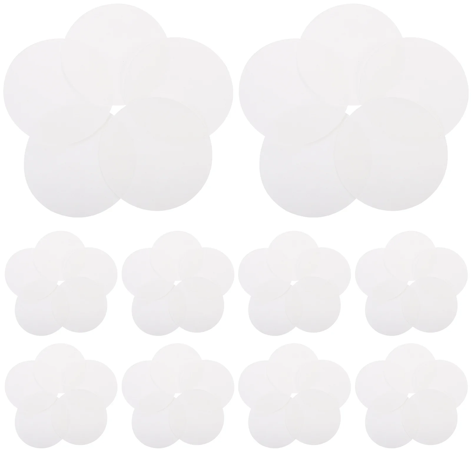 100 pcs 7Cm Diameter Medium Flow Rate Qualitative Filter Paper For Chemistry Lab Experiment Discs Filtration Teaching Equipment
