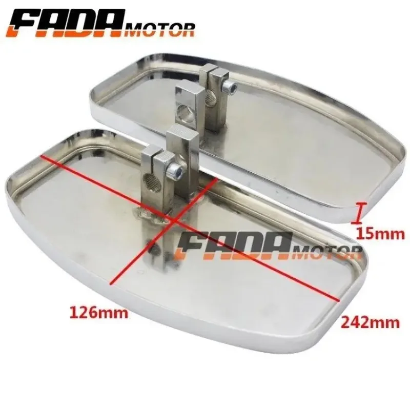 Front Rider Floorboard Footboard Footrest for Kawasaki  VN400 VN800 VN900 Vulcan 400 800 900 Classic Custom Drifter all years image 4