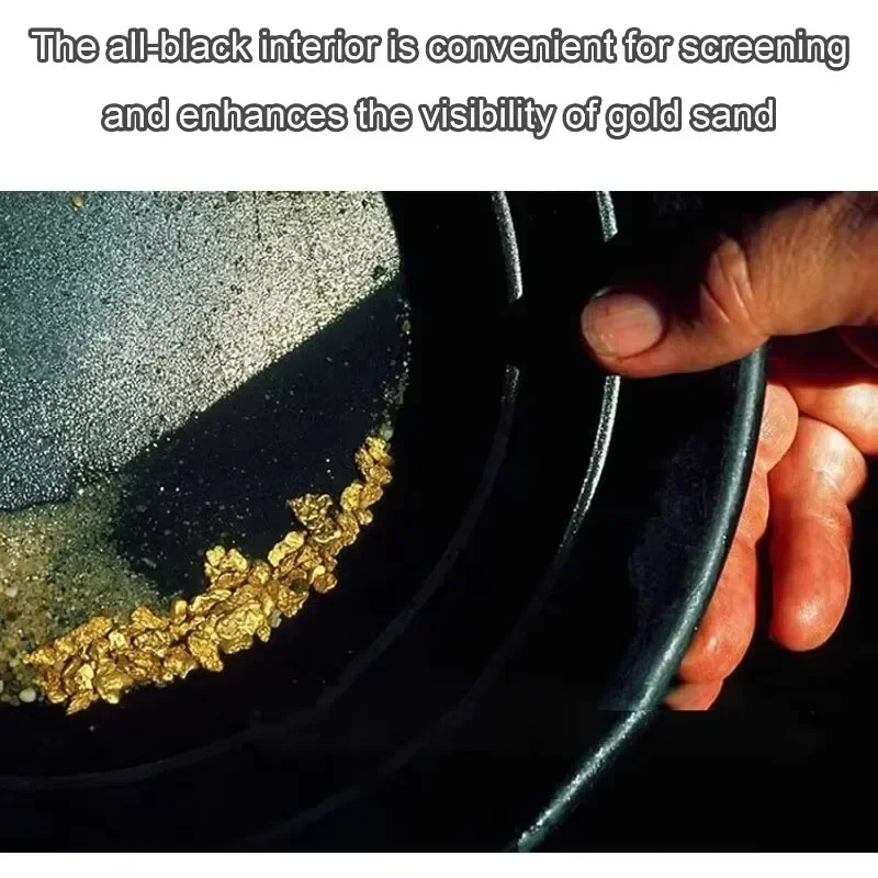 Nugget Mining lavado anual oro plástico oro Pan Panning equipo dragado prospección río herramienta Detector de metales Accesorios