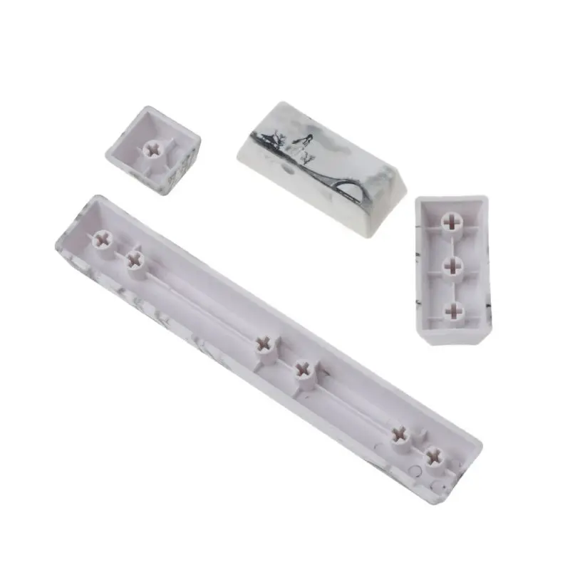 แทนที่ SpaceBar Keycap PBT ห้าด้าน Dye-Subbed Spacebar 6.25U พื้นที่โปรไฟล์เชอร์รี่แป้นพิมพ์สำหรับ DIY แป้นพิมพ์กล