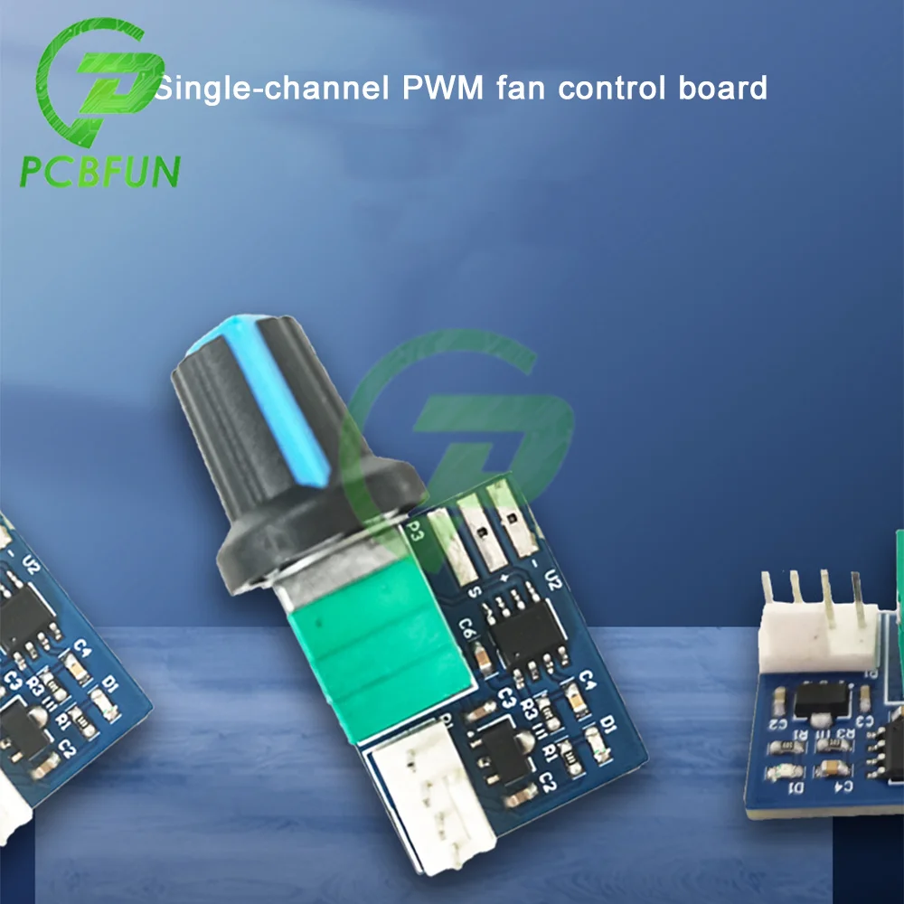 12V PWM DC Motor Speed Controller Module Single Channel Fan Speed Regulator Control Governor Switch 25KHZ