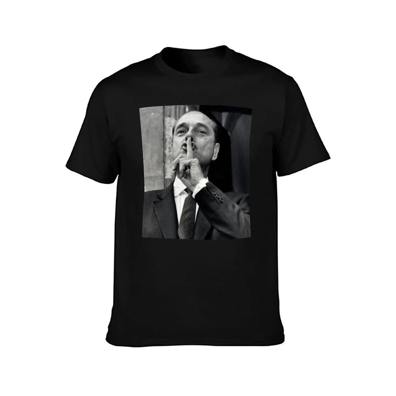 Jacques Chirac french swag T-Shirt Basic Simple Casual Short Sleeve Tee T-Shirt