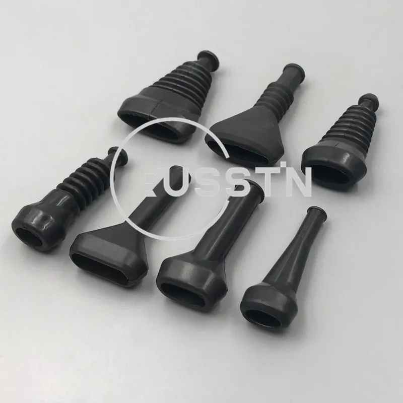 1 Set Automobile Sealed Connector Protector Rubber Boot Cover Cap Soft Sleeve Rubber Sheath AC Assembly For Amp Tyco