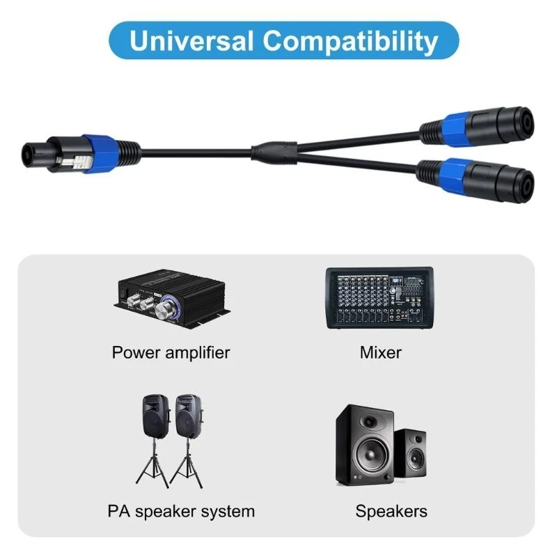 Кабель Speakon Splitt