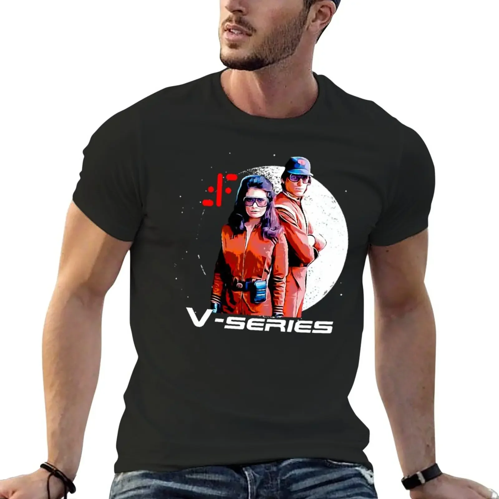 The Visitors V 80s TV Series T-Shirt Anime t-shirt cute tops sports fan t-shirts black t shirts for men