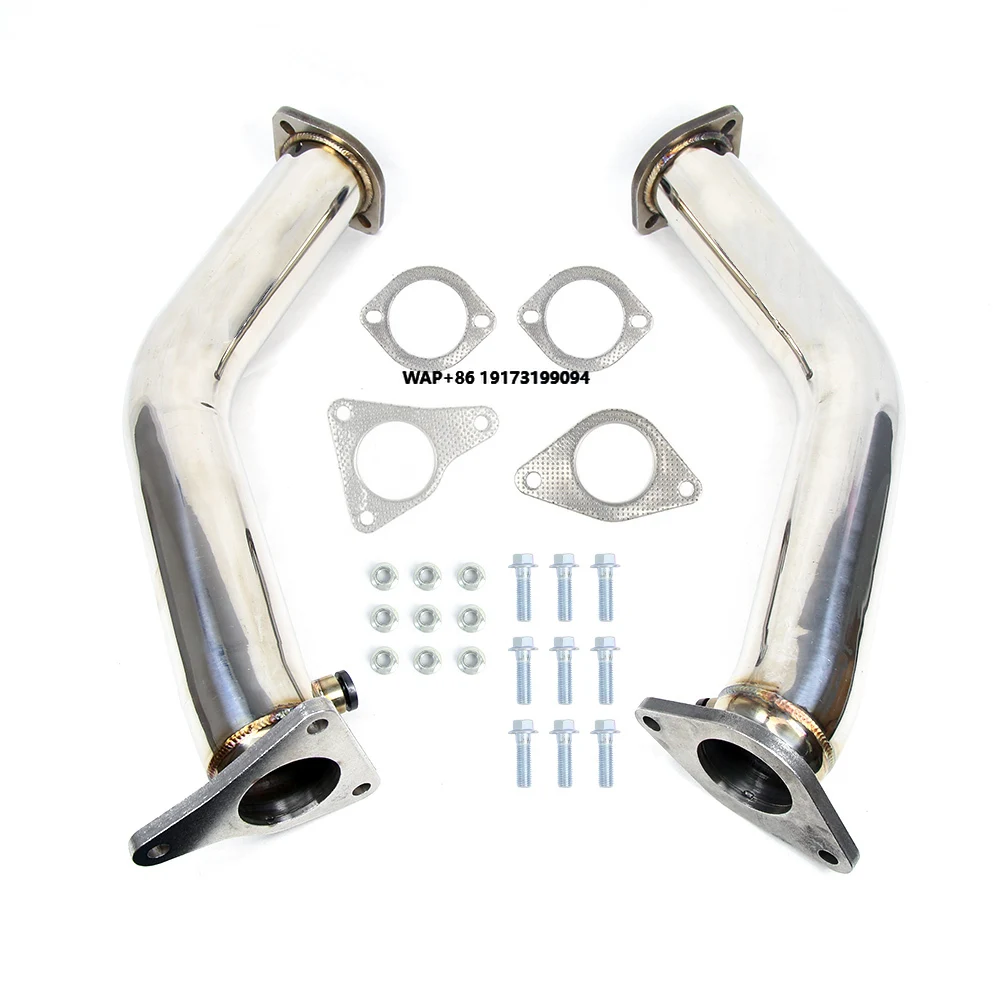 

For Infiniti-Q50 Q60 Nissan-RZ34 VR30DTT 3.0T Lower Downpipes Upgrade Race Downpipes 3 Inch Test Pipe Exhaust