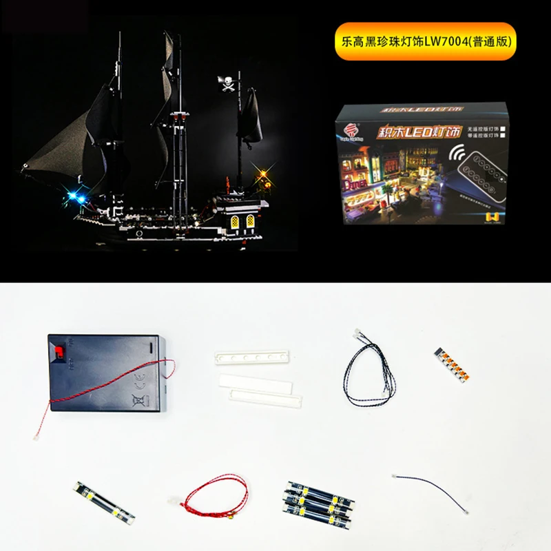 Diy Led Light Kit Voor Lego 4184 De Zwarte Parel (Alleen Led Licht, Zonder Blokken Model)