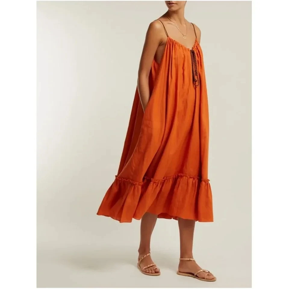 

Women's Sexy Dress, Beach Dress, Casual and Fashionable Sleeveless Summer Ready To Wear