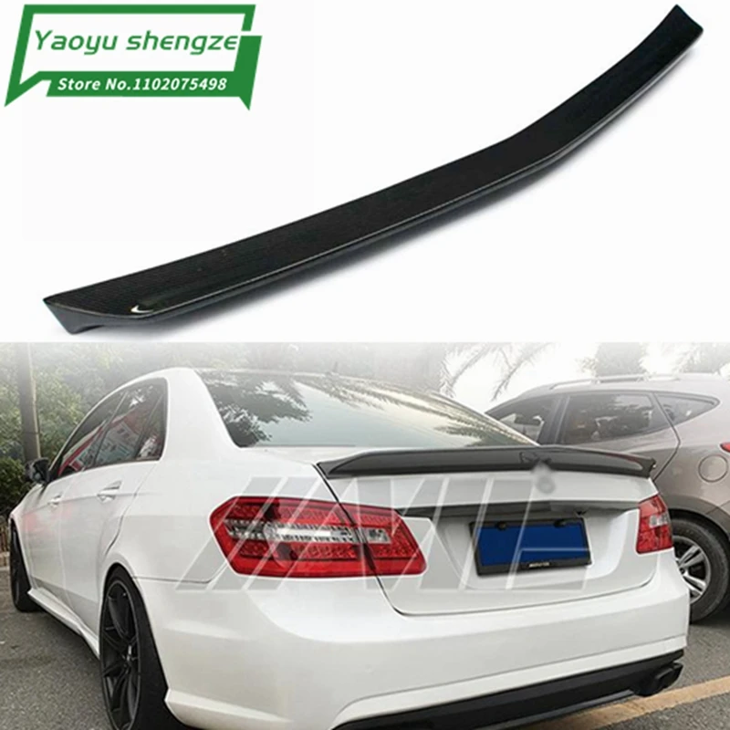 Mercedes W212 Veath Style Carbon Fiber Spoiler For Benz E Class W212 2010 -2016 Present