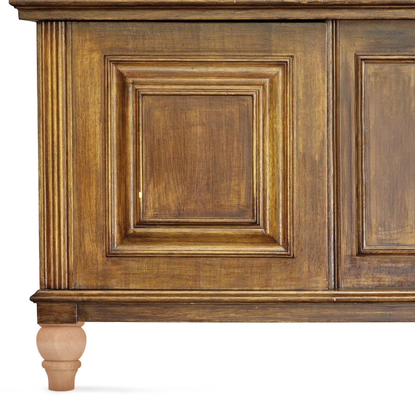 Pengganti Kaki Furnitur Kayu Tahan Lama untuk Meja Sofa Kabinet Kaki Tempat Tidur untuk Kursi Rak Pajangan Kayu Dekoratif