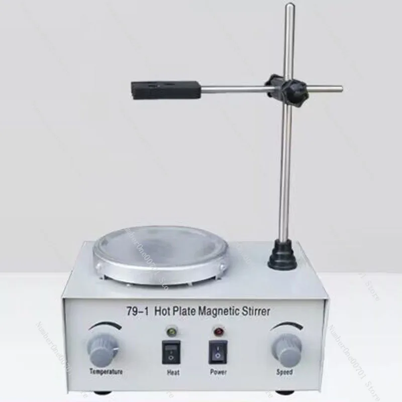 79-1 Heating Magnetic Stirrer Laboratory Heating Dual Control Stirrer Stirring 250W 1000Ml Hot Plate Stirrer S