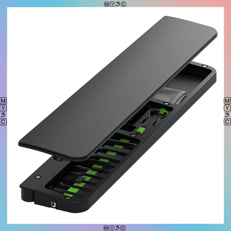 

Подставка для запястий для механической клавиатуры с функцией очистки, повышающая запястье, чтобы расслаблять настольный ящик для хранения, набор для чистки