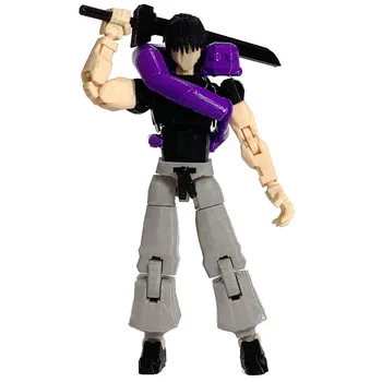 3D Baskılı Jujutsu Kaisen Fushiguro Toji Anime Çok Eklemli Shapeshift Oyuncaklar Aksiyon Figürleri Manken Modeli Süsler Hediyeler