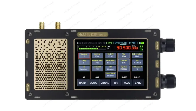 Flying Fish Edition Malachite Radio Malahit DSP SDR V3 Edition 1.10D Flying Fish Edition, Dual Antenna