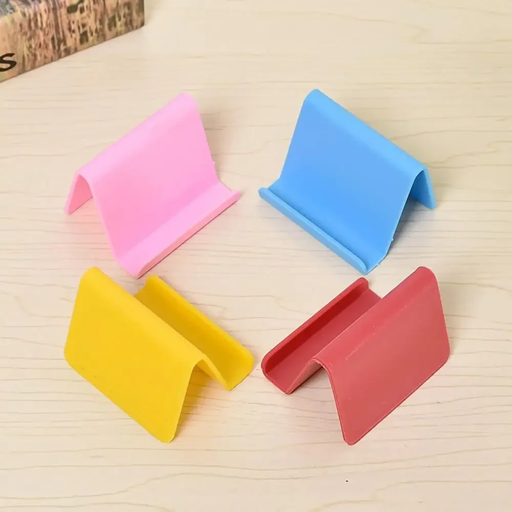 Kitchen Phone Holder Candy Color Mini Portable Phone Fixing Holder Household Products Phone Tablet Lazy Holder