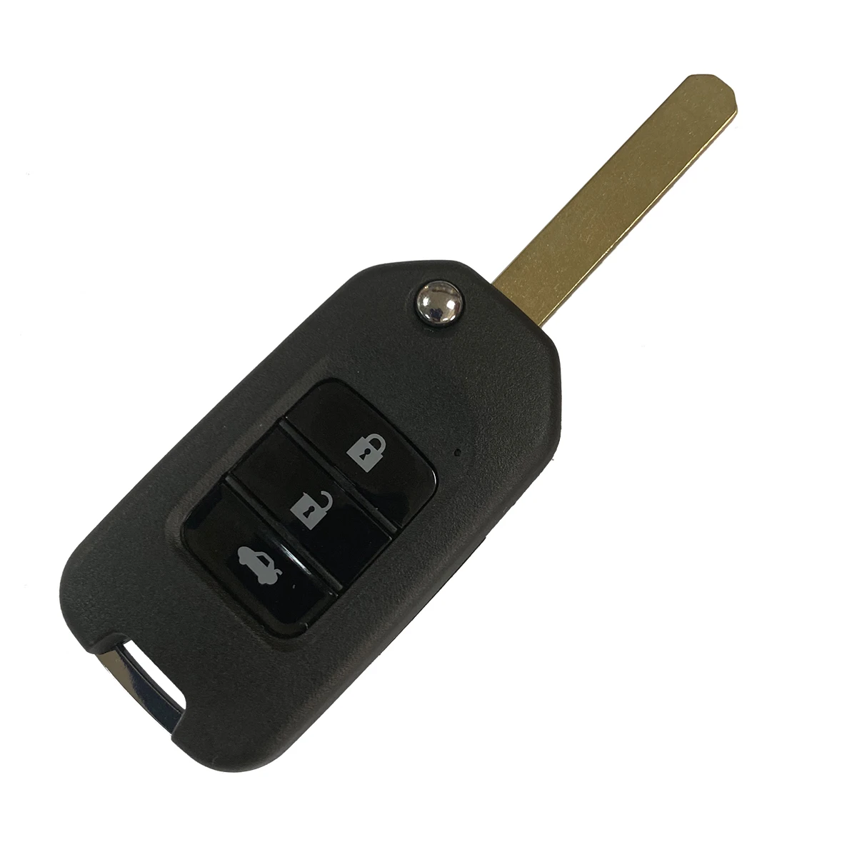 ที่ดีที่สุด KEY อุปกรณ์เสริมรถยนต์ Flip Remote Key Shell สำหรับ Honda FIT XRV VEZEL CITY JAZZ CIVIC HRV กุญแจแบบพับ Fob 2/3ปุ่ม