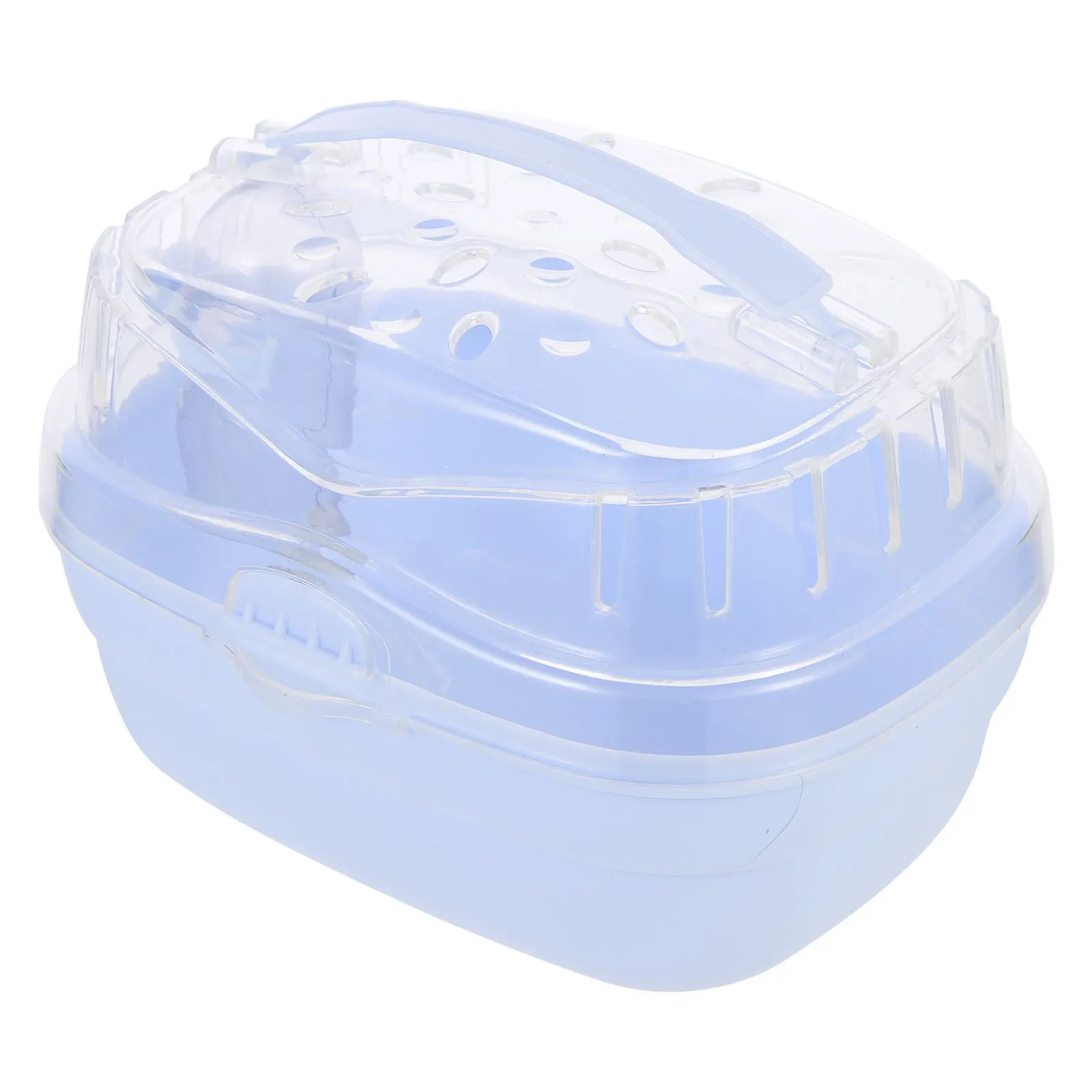 

Portable Hamster Box Breathable Pet Travel Carrying Box Strong Non-Deformable Material for Guinea Pig Rabbit Chinchilla