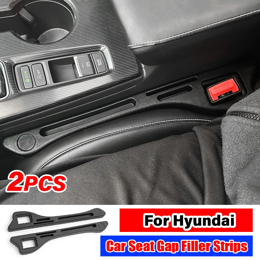 For Hyundai i10 i20 i30 i30n i40 ix35h Kona Tucson Accenth Elantra Creta Veloster Sonata Car Seat Gap Filler Strip Accessories