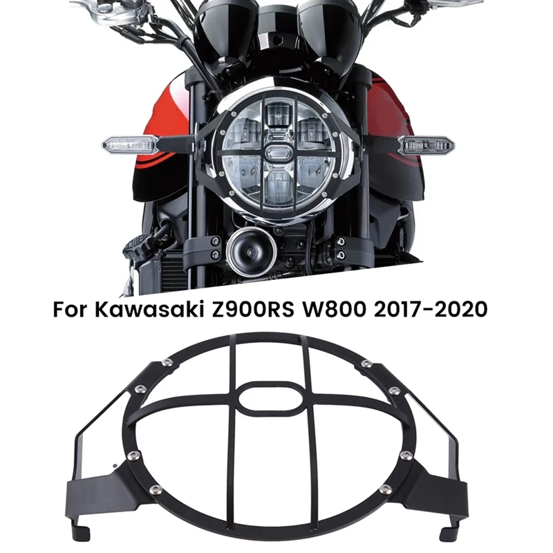 NEW-For Kawasaki Z900RS W800 2017-2020 Headlight Protector Headlight Protection Net Protective Cover