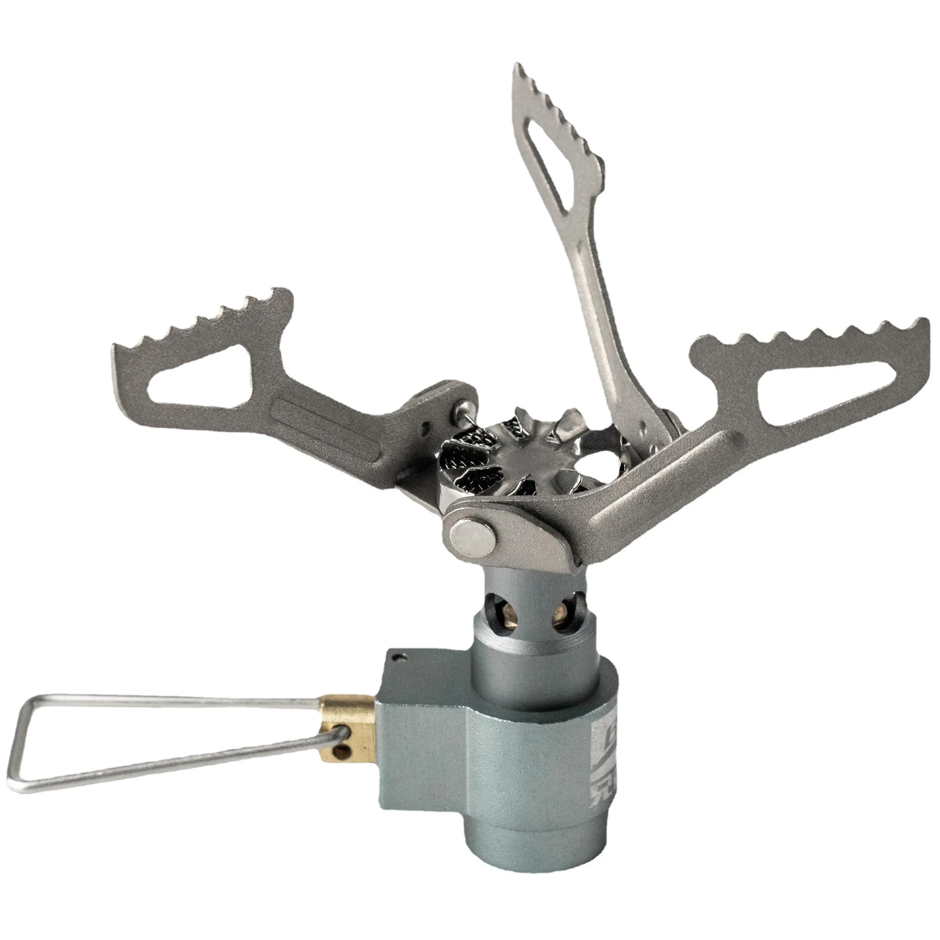 BRS-3000T Titanium Mini Camping Gas Burners 25g Jednoczęściowa kuchenka kieszonkowa Outdoor Hiking Składany piec do gotowania Przenośny ﻿ — 2