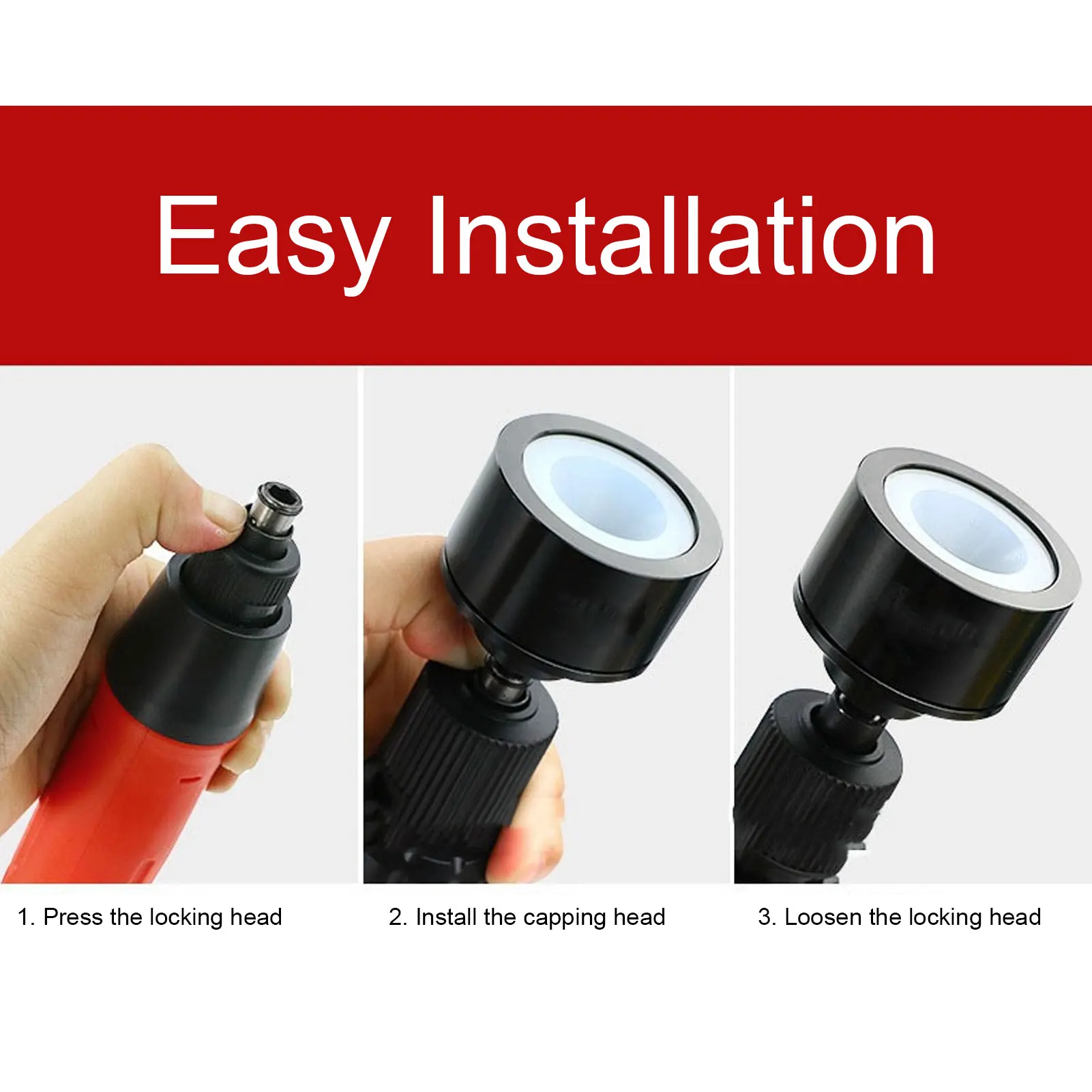 

60‑70mm Capping Machine Head Capping Head Machine Head 60‑70mm Diameter Bottle Capper Bit for Food Beverage Industry