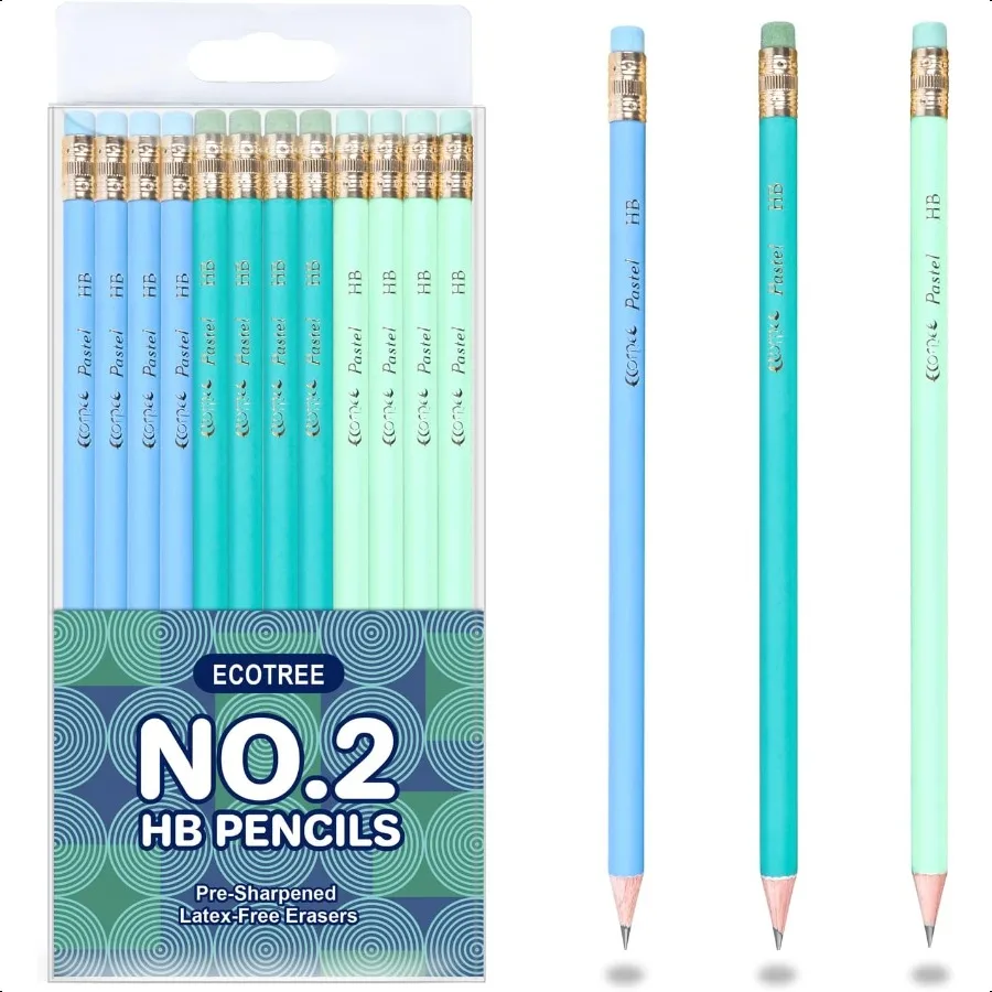 

Pencils 2 PreSharpened Pencils for Number 2 Pencil with Erasers for School Writing 12 Count