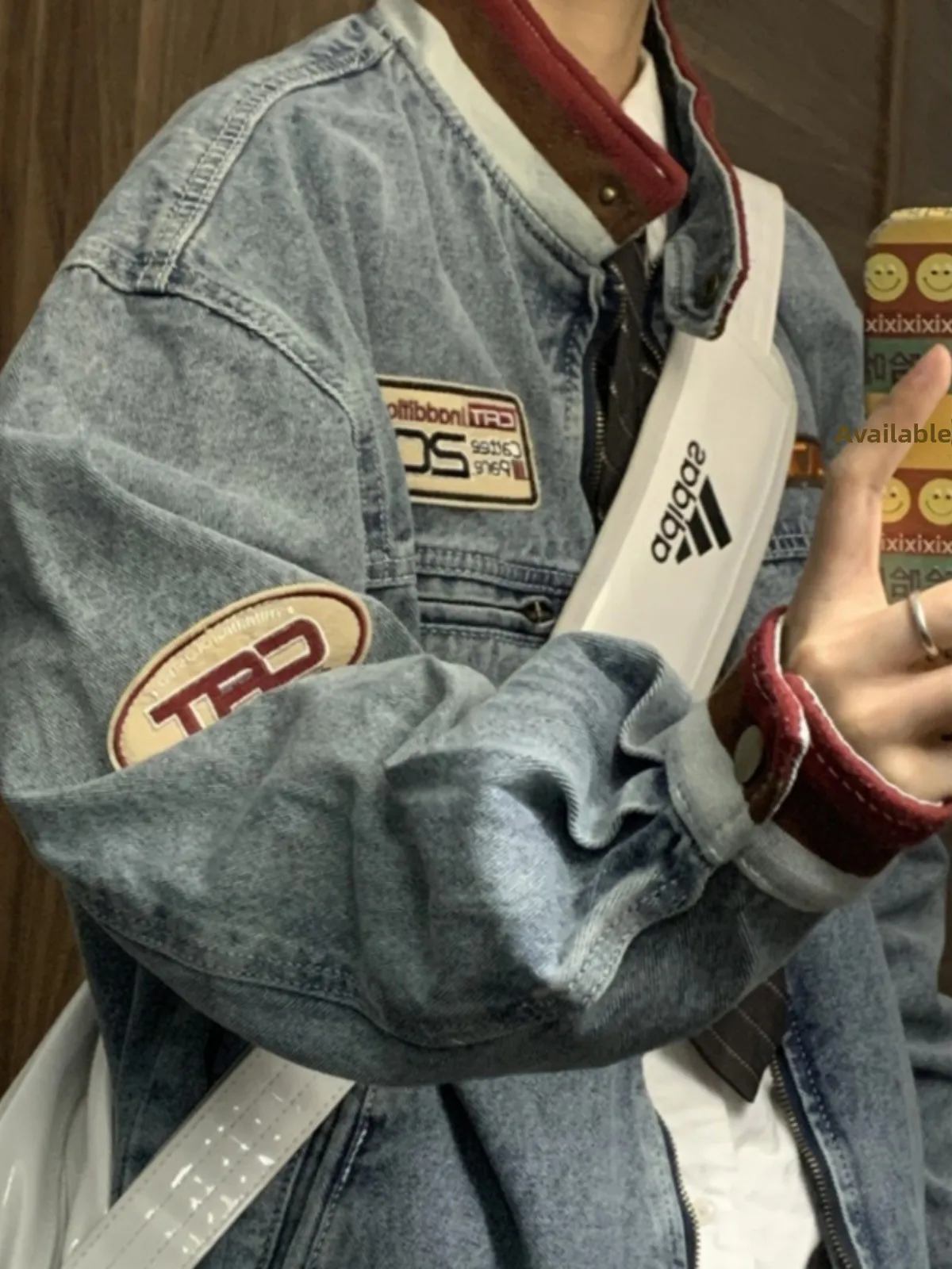 

Американский Ретро Винтаж Кожаный Джет Мотоцикл Sle Воротник-стойка Мужчины Женщины Осень Новая мода Прочная Молодежная Верхняя Одежда