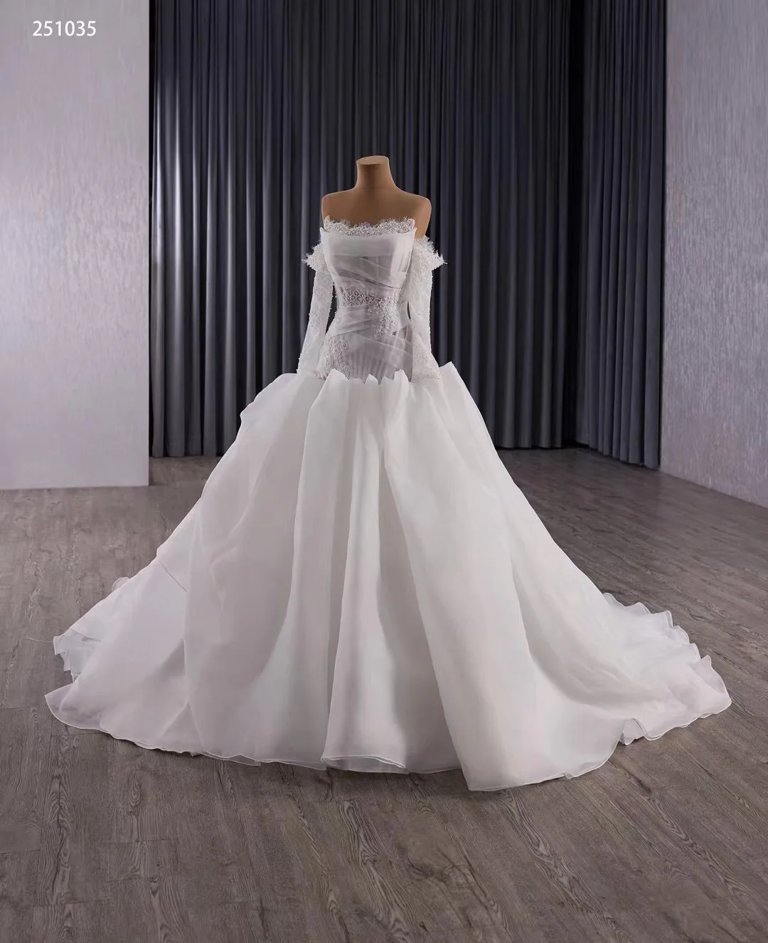 Kisswhite RSM Collection Customized Real Work Ruffles Mermaid Bridal Dresses