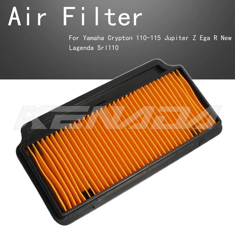 For Yamaha Crypton 110-115 Jupiter Z Ega R New Lagenda Srl110 Srl110z Srl110zr Spark 110 Spark-R Air Filter