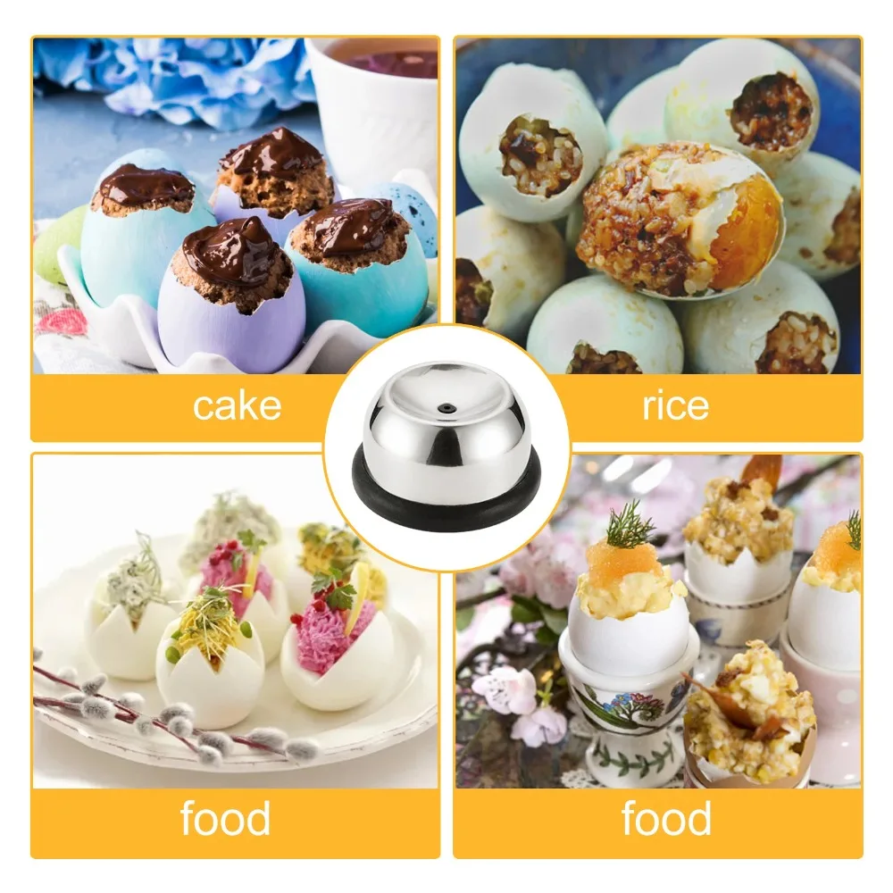Boiled Egg Piercer Stainless Steel Egg Prickers Separator Bakery Egg Puncher Home Kitchen Egg Separator Piercing Tool