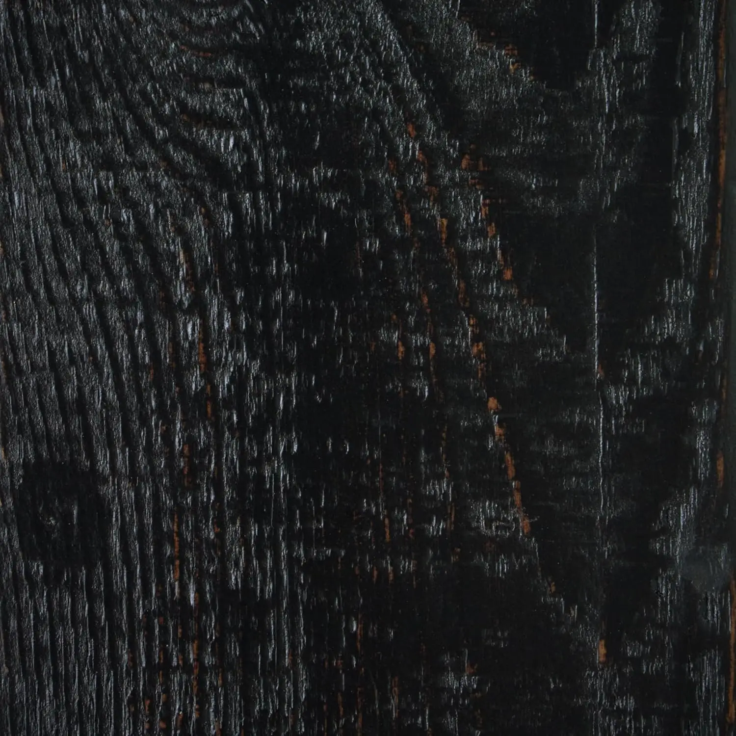 Valebeck Rustic 24” Counter Height Bar Stool With Contoured Seat, Set Of 2, Black & Dark Brown