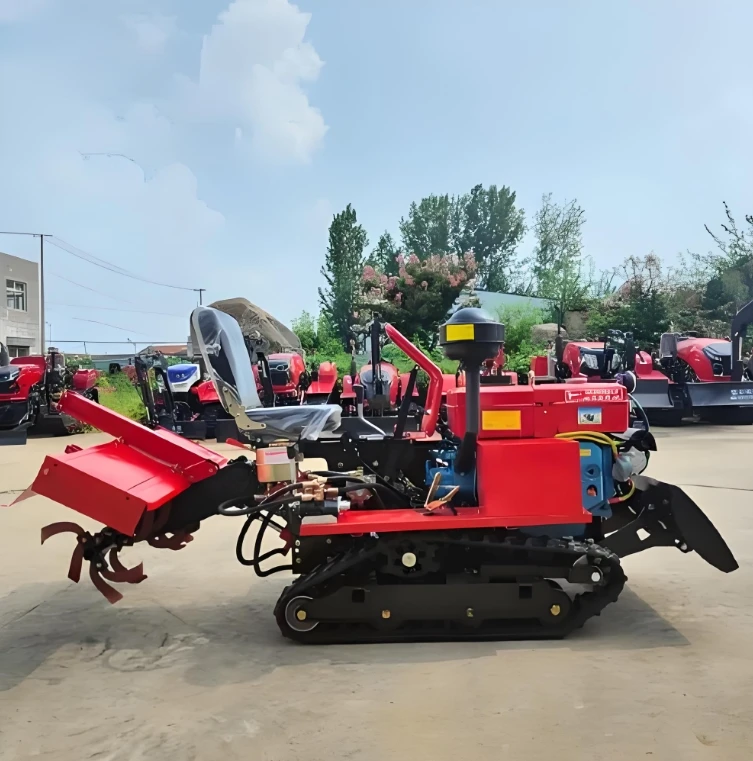 Hot Selling Micro Rotary Tiller 25Hp35hp Orchard Greenhouse Agricultural Tracked Tractor