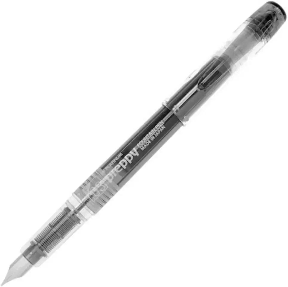 

Fine Nib Fountain Pen, Black, Smooth Writing, Leak-Proof Cap