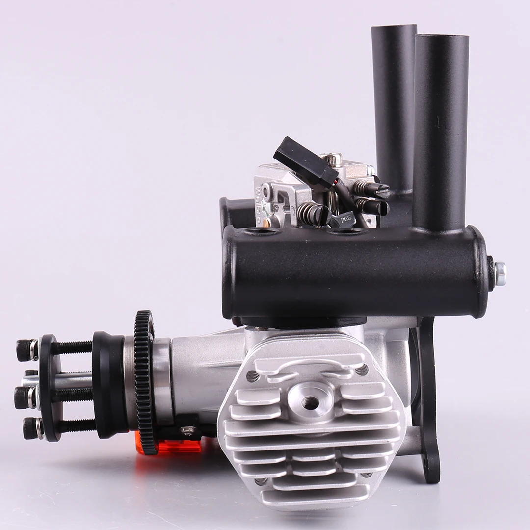 เครื่องยนต์เครื่องบินรุ่น EPHIL XG-40cc-T pro - สตาร์ทไฟฟ้า หัวเผาแบบ Hot Head แบบสองสูบต่อขนาน สำหรับเครื่องบินบังคับวิทยุแบบปีกตรึง