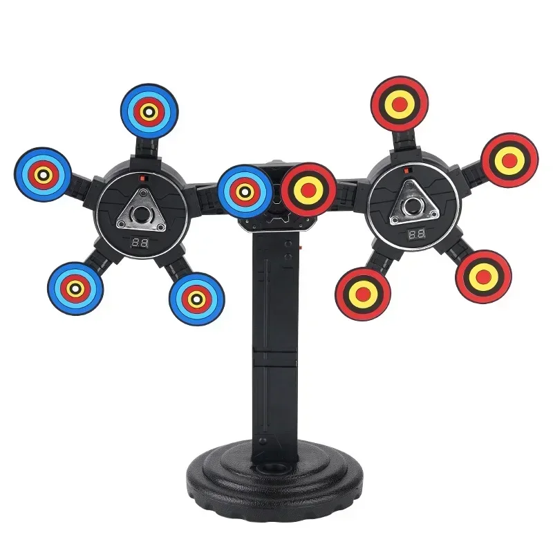 f-360°-rotating-auto-reset-shooting-target-electronic-scoring-smart-toy-gun-accessory