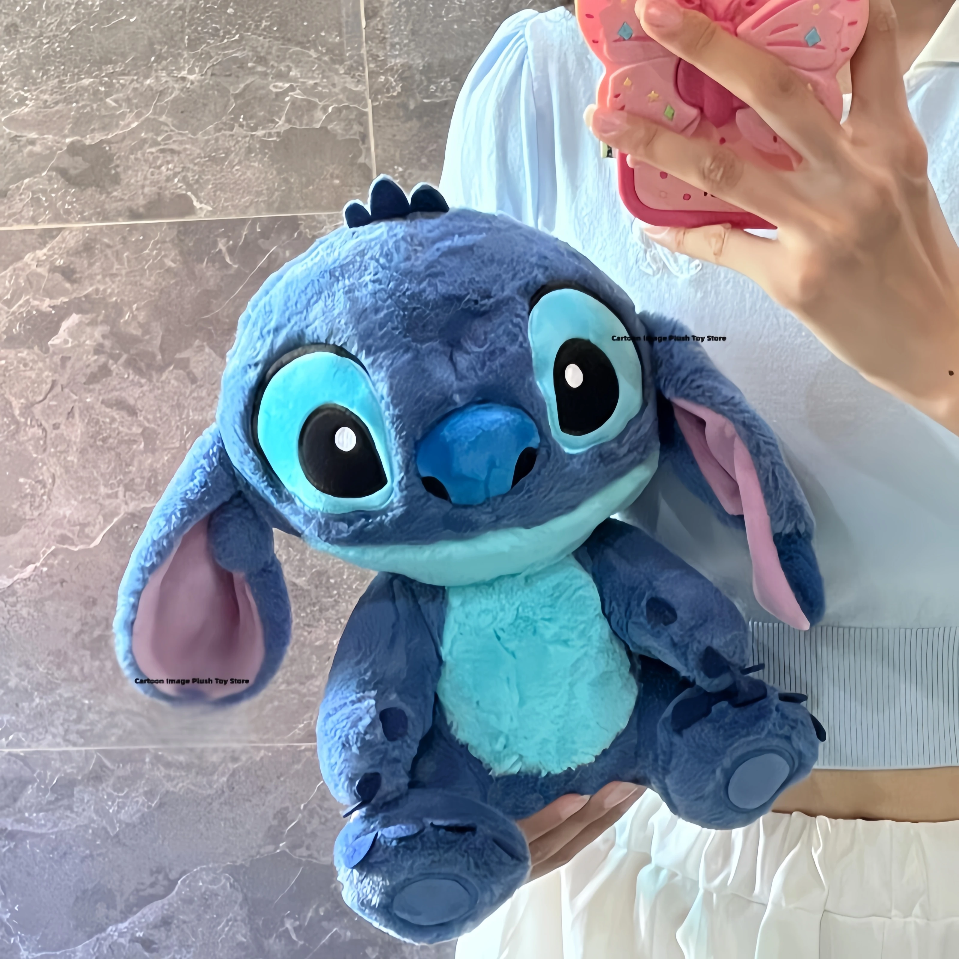 

Милые плюшевые игрушки Disney Lilo & Stitch, мягкая стежка, мягкая кукла, мультяшная Peluche, аниме, плюшевая игрушка для мальчиков и девочек, подарки на день рождения, Рождество и ребенку