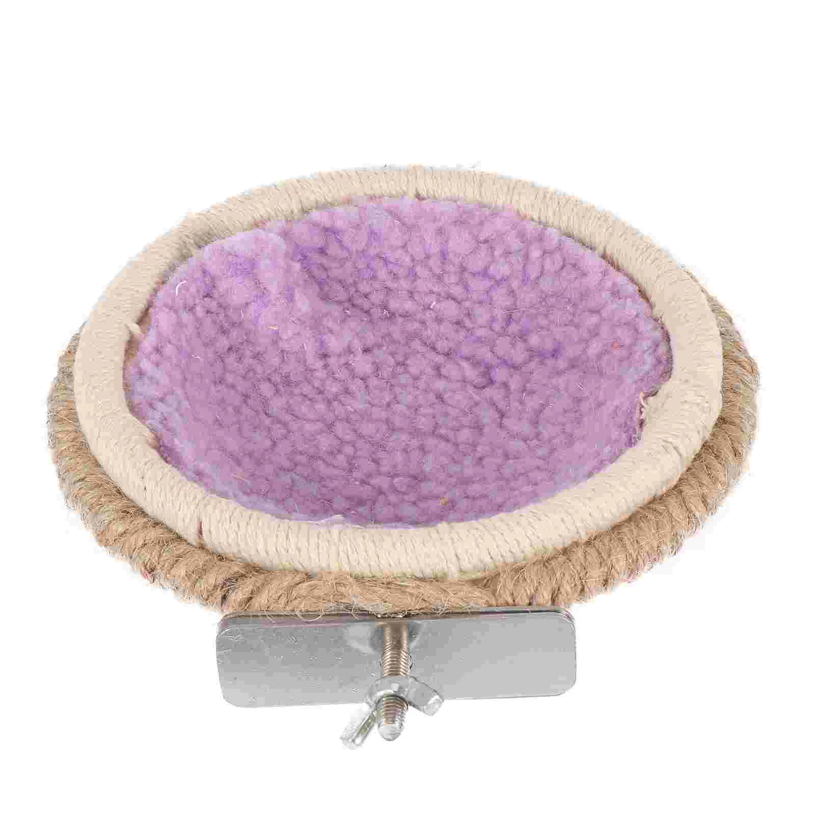 

Bird Nest Chinchilla Toys Cotton Rope Birdcages Accessories Breeding Woven Hut Hatch House Numb Handmade Sleeping Parrot