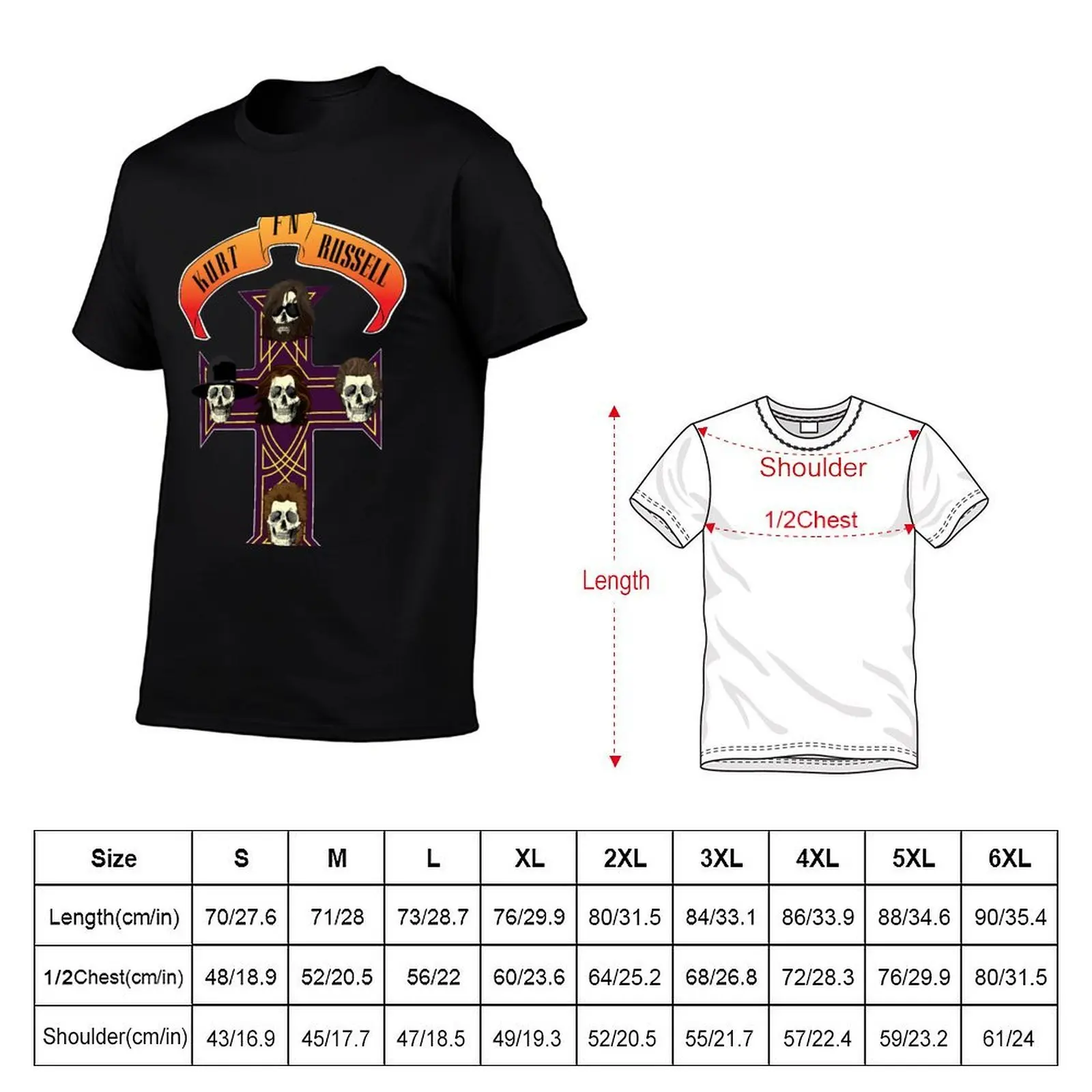 Kurt MoFo Russell T-Shirt g man t shirts for men T-Shirt