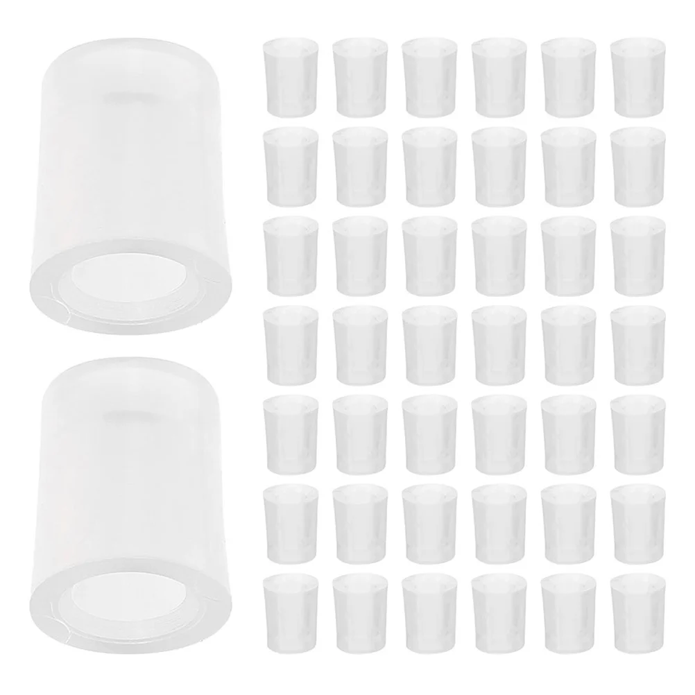 

120Pcs Bottle Adapter for Perfume Decanting Precision Press in Spout Tool for Essential Oils Liquid Medicine Transparent