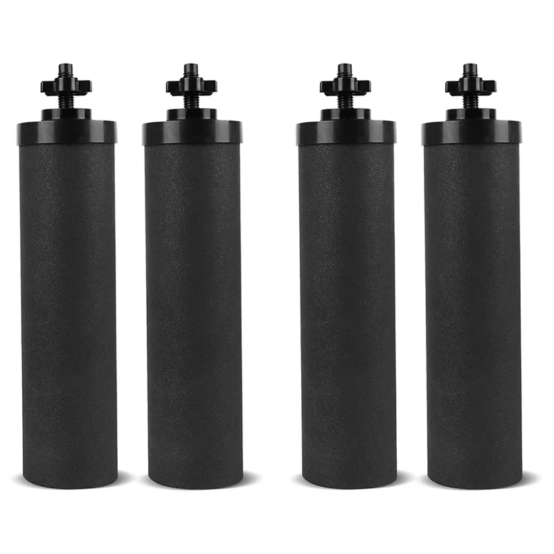 ABFY-4X Black Replacement Water Filter,Replacement Compatible With Gravity Countertop Purification Elements