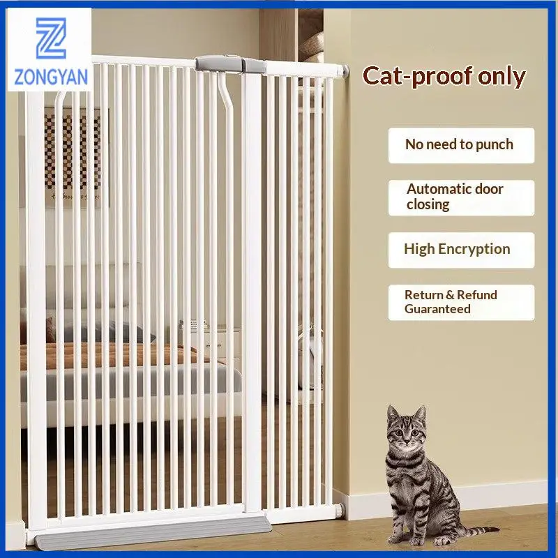 ZONGYAN Stable Pet Isolation Safety Gate Barrier Freestanding Separation Fence For Small Pet Indoor Household Partition Guard
