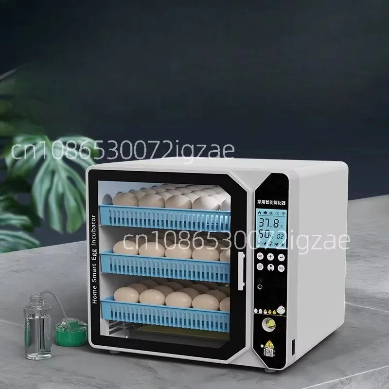 High-End Small Household Smart Egg Incubator Fully Automatic For Rutin Chicken Bird Egg Parrot