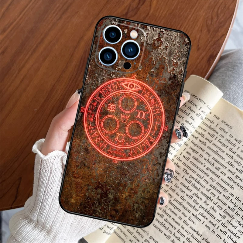 Horror Game Silent Hill Case For iPhone 16 15 14 Pro Max 13 12 Mini 11 Pro Max X XR XS 7 8 Plus Soft Cover Funda