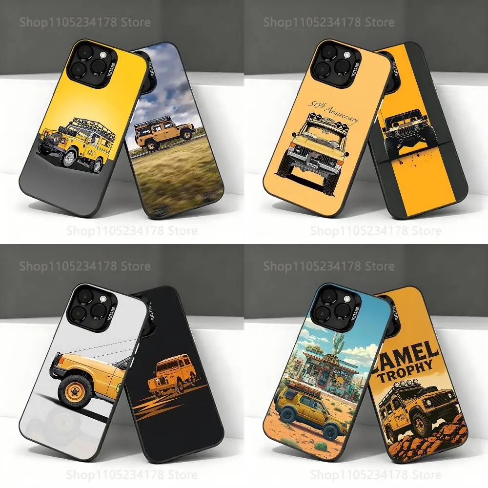 

Camel R-Rover T-Trophy car Black Phone Case Compatible with iPhone 17 16 15 14 13 12 11, Pro, Max, Plus, E, Air, Mini